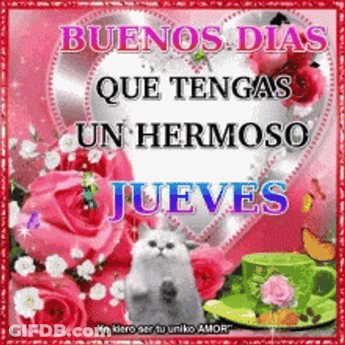 Buenos Dias Jueves GIF