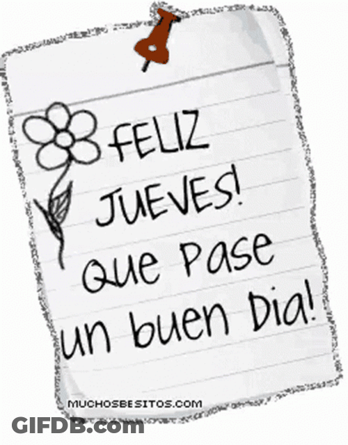 Buenos Dias Jueves GIF
