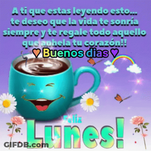 Buenos Dias Lunes GIF