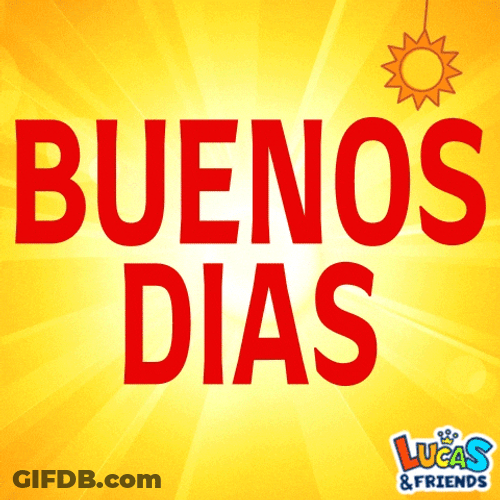 Buenos Dias Lunes GIF