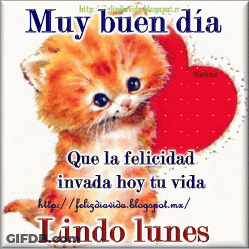 Buenos Dias Lunes GIF