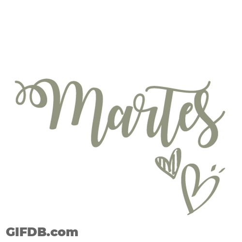Buenos Dias Martes GIF