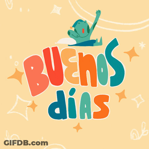 Buenos Dias Mi Amor Greetings GIF
