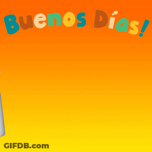 Buenos Dias Mi Amor Morning Coffee GIF