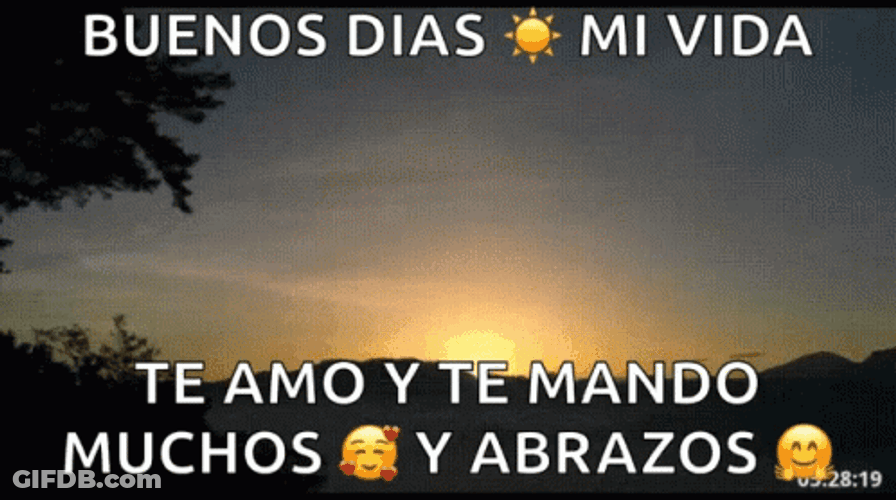 Buenos Dias Mi Amor Mountain Alishan GIF