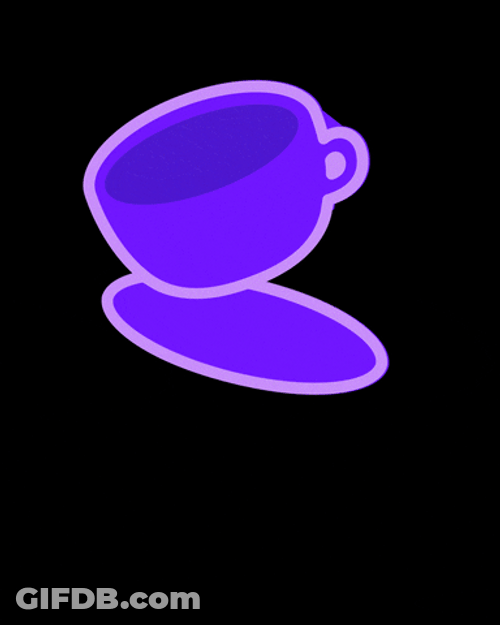 Buenos Dias Mi Amor Purple Cup GIF