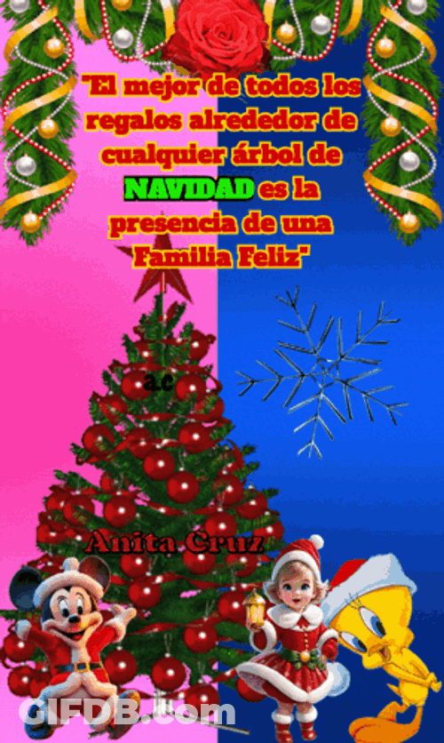 Buenos Dias Navideños GIF