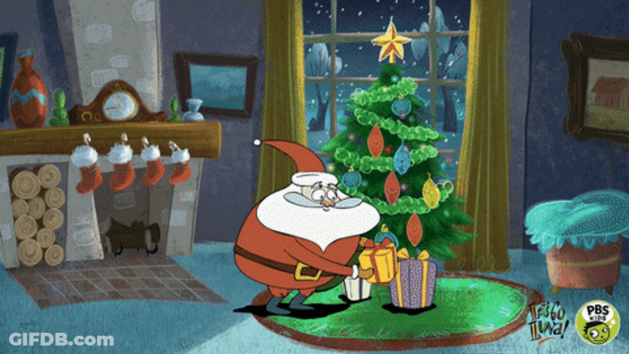 Buenos Dias Navideños GIF