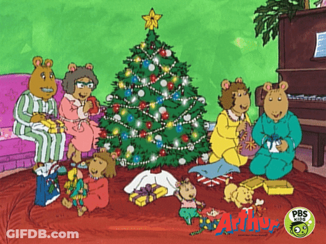 Buenos Dias Navideños GIF