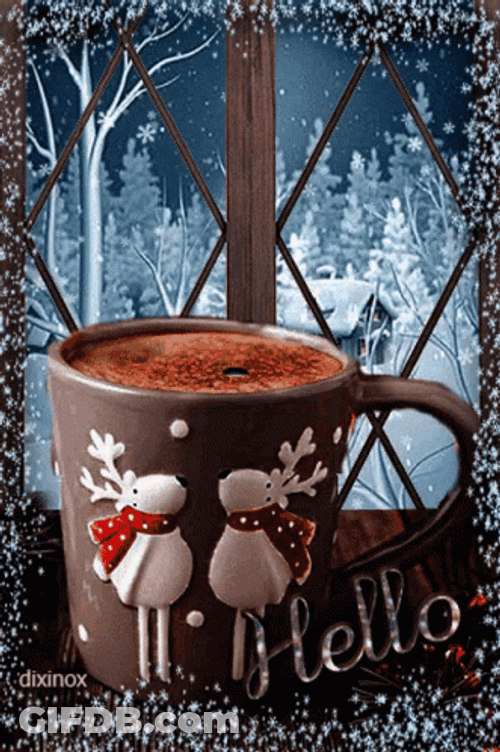 Buenos Dias Navideños GIF