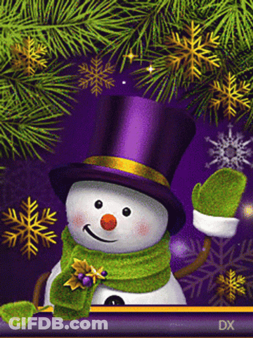 Buenos Dias Navideños GIF