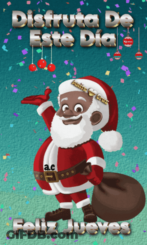 Buenos Dias Navideños GIF