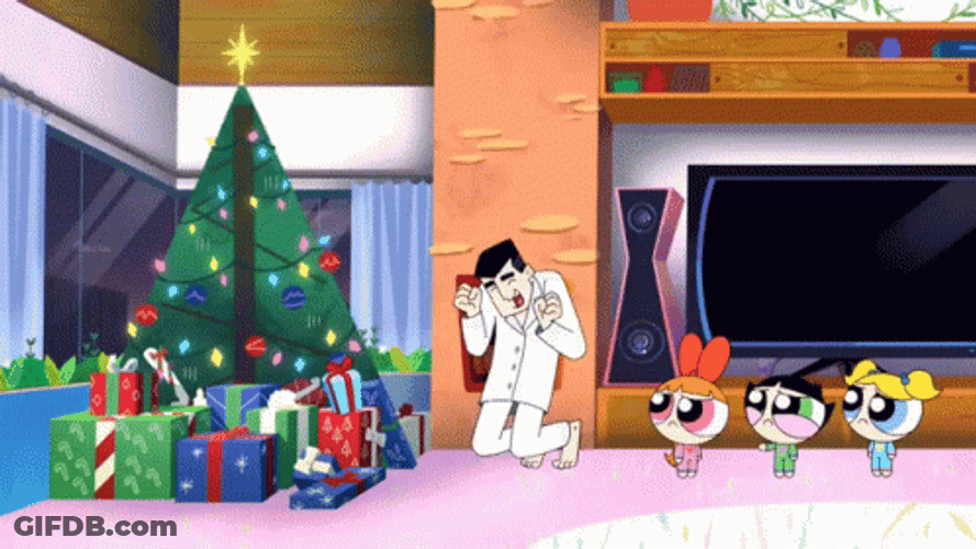 Buenos Dias Navideños GIF