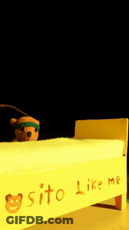 Buenos Dias Osito GIF
