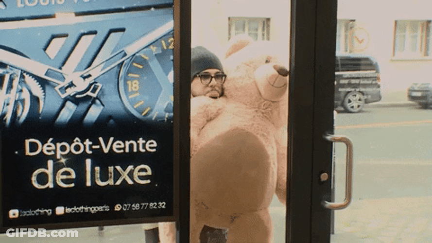 Buenos Dias Osito GIF
