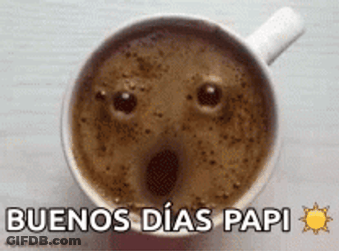 Buenos Dias Papa GIF