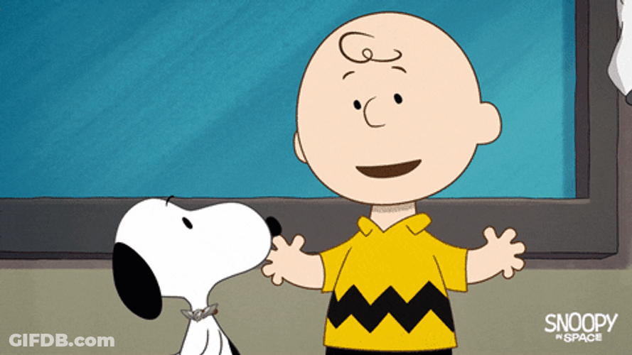 Buenos Dias Snoopy GIF