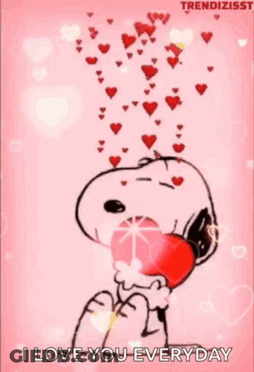 Buenos Dias Snoopy GIF
