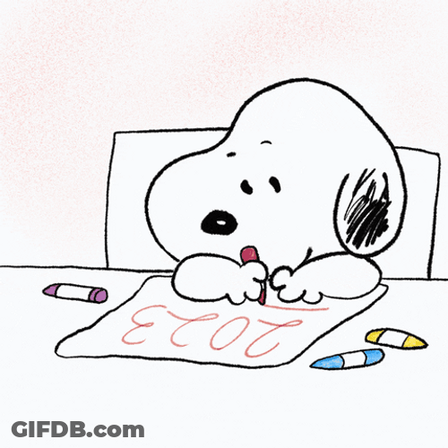 Buenos Dias Snoopy GIF