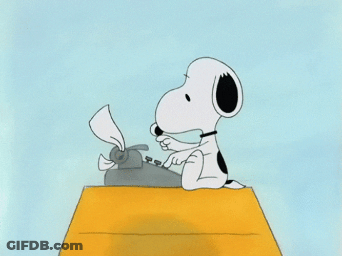 Buenos Dias Snoopy GIF