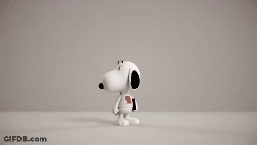 Buenos Dias Snoopy GIF