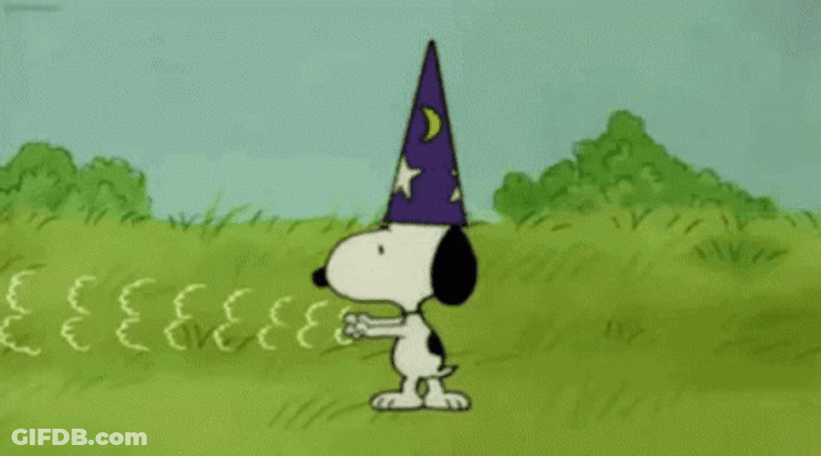 Buenos Dias Snoopy GIF
