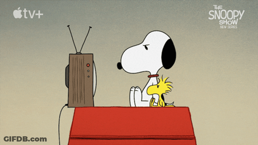 Buenos Dias Snoopy GIF