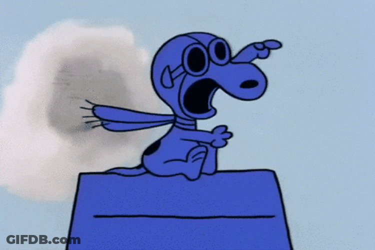 Buenos Dias Snoopy GIF