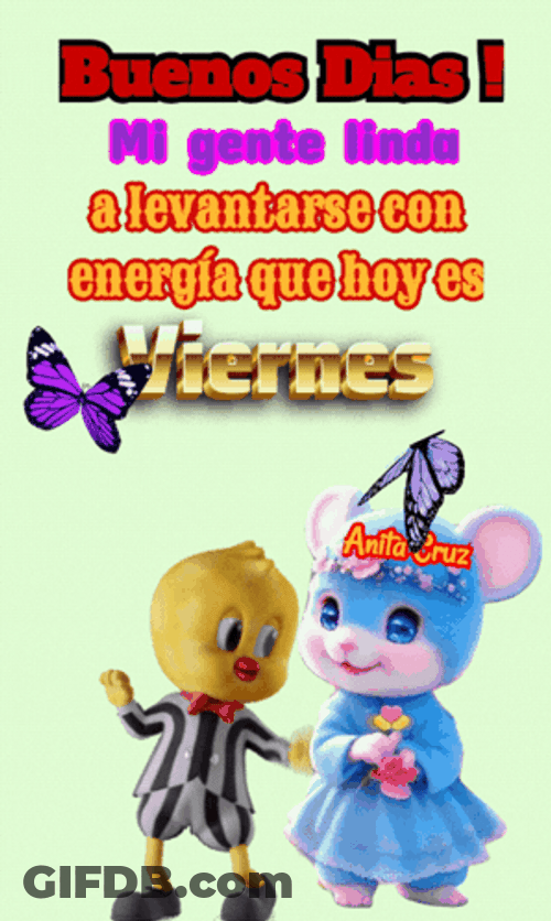 Buenos Dias Viernes GIF