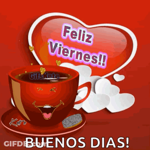 Buenos Dias Viernes GIF