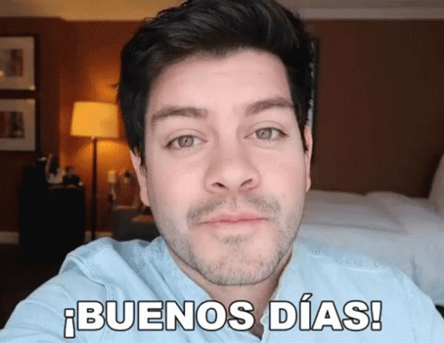 Buenos Dias Wave GIF