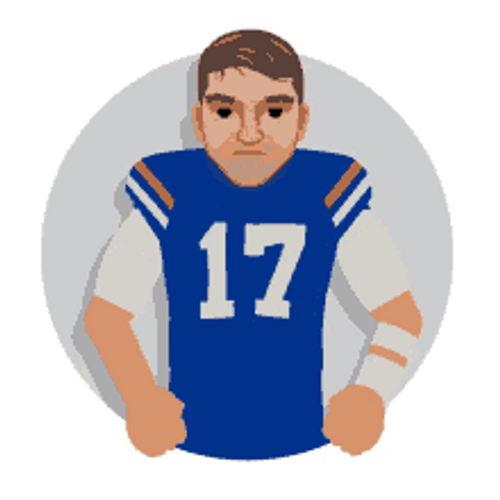 Buffalo Bills Allen Cartoon Sticker GIF