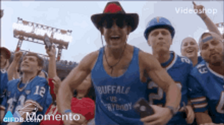 Buffalo Bills And Bills Mafia Fans GIF