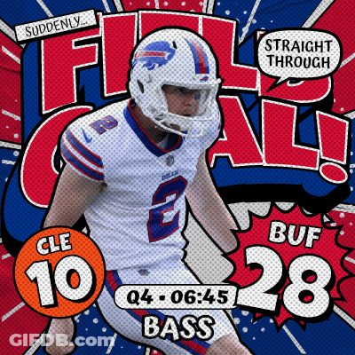Buffalo Bills Football Player Number 10 GIF