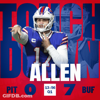 Buffalo Bills Football Player Pointing GIF