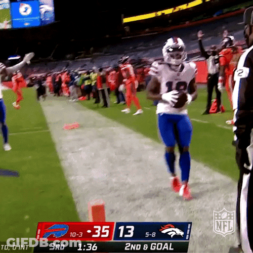 Buffalo Bills Isaiah McKenzie Dance GIF
