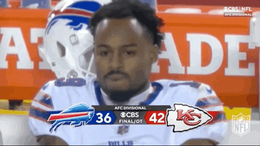 Buffalo Bills Isaiah McKenzie Sad GIF