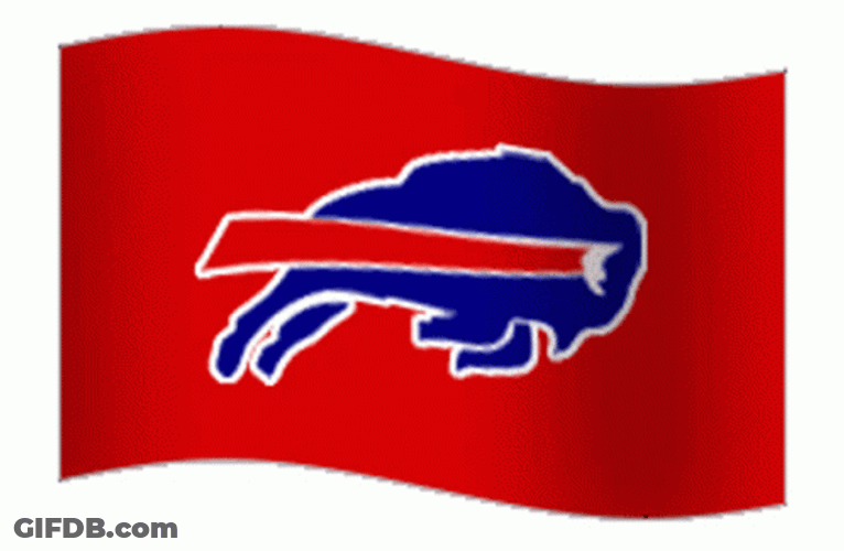 Buffalo Bills Red Flag Waving GIF