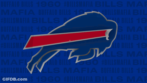 Buffalo Bills Touchdown Logo GIF
