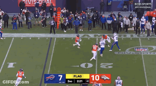 Buffalo Bills Vs Broncos Football Game GIF