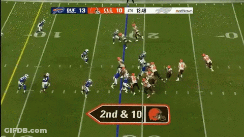 Buffalo Bills Vs Cleveland Browns Football Game GIF