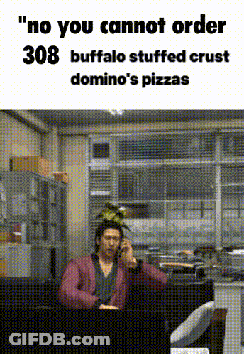 Buffalo Stuffed Crust Pizza Domino'S GIF
