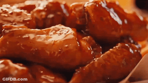 Buffalo Wild Wings Sweet Chile Lime Wings GIF