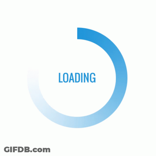 Buffering Animated Text Icon Loading GIF
