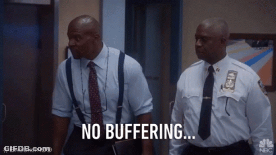 Buffering Raymond Holt Terry Jeffords Brooklynn Nine-Nine GIF