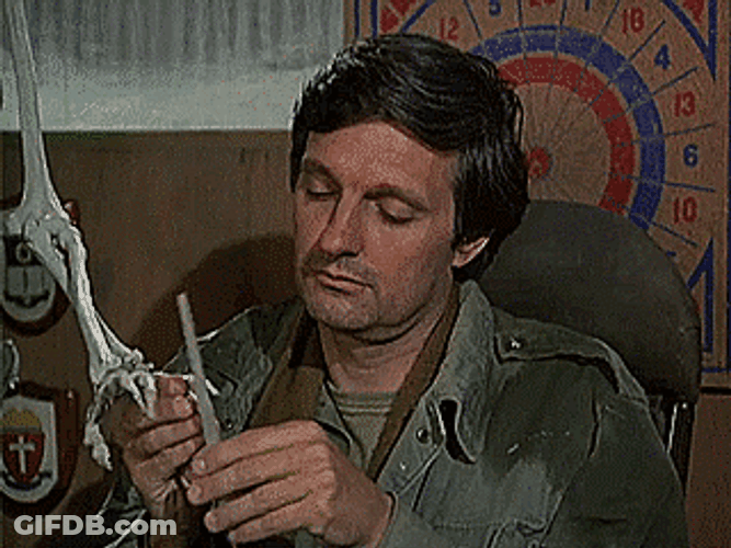 Buffing Skeleton Nail  And Bored GIF