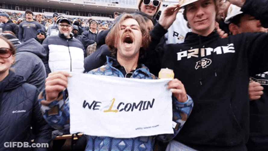 Buffs Fans Wild Celebration We Coming GIF