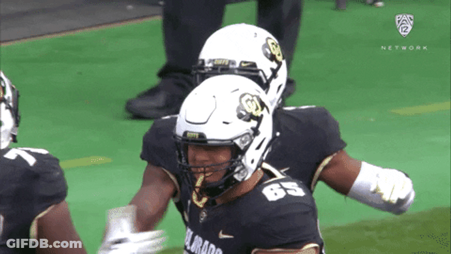 Buffs Player Laviska Shenault Jr Chest Pump GIF
