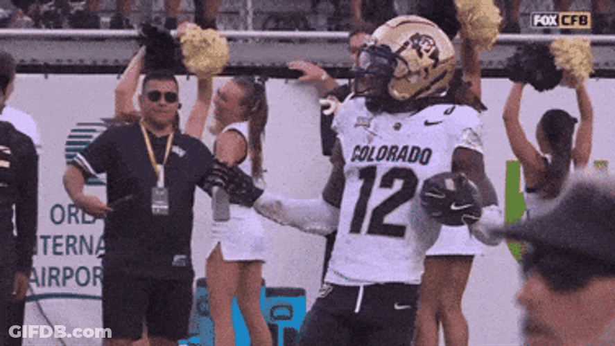 Buffs Star Player Travis Hunter Dancing GIF