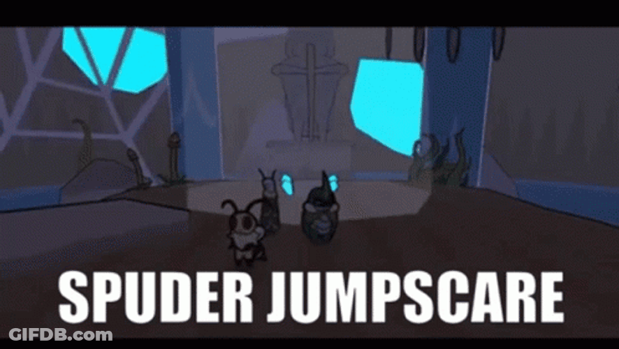 Bug Fables Spider Jumpscare GIF